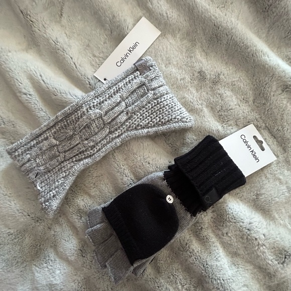 Calvin klein headband & gloves - Picture 1 of 2